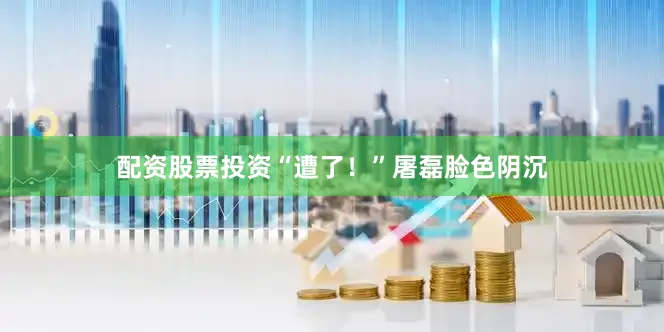 配资股票投资“遭了！”屠磊脸色阴沉
